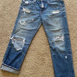 AG crop jeans